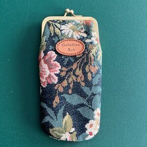 Gobelins Art Tapestry Eye Glass Case
